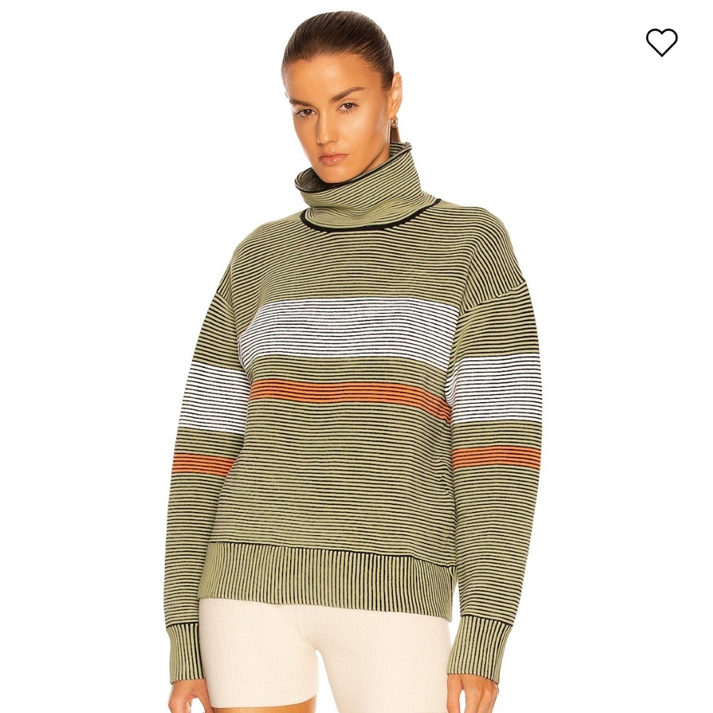 Nagnata Retro Rib Sweater in Sage
